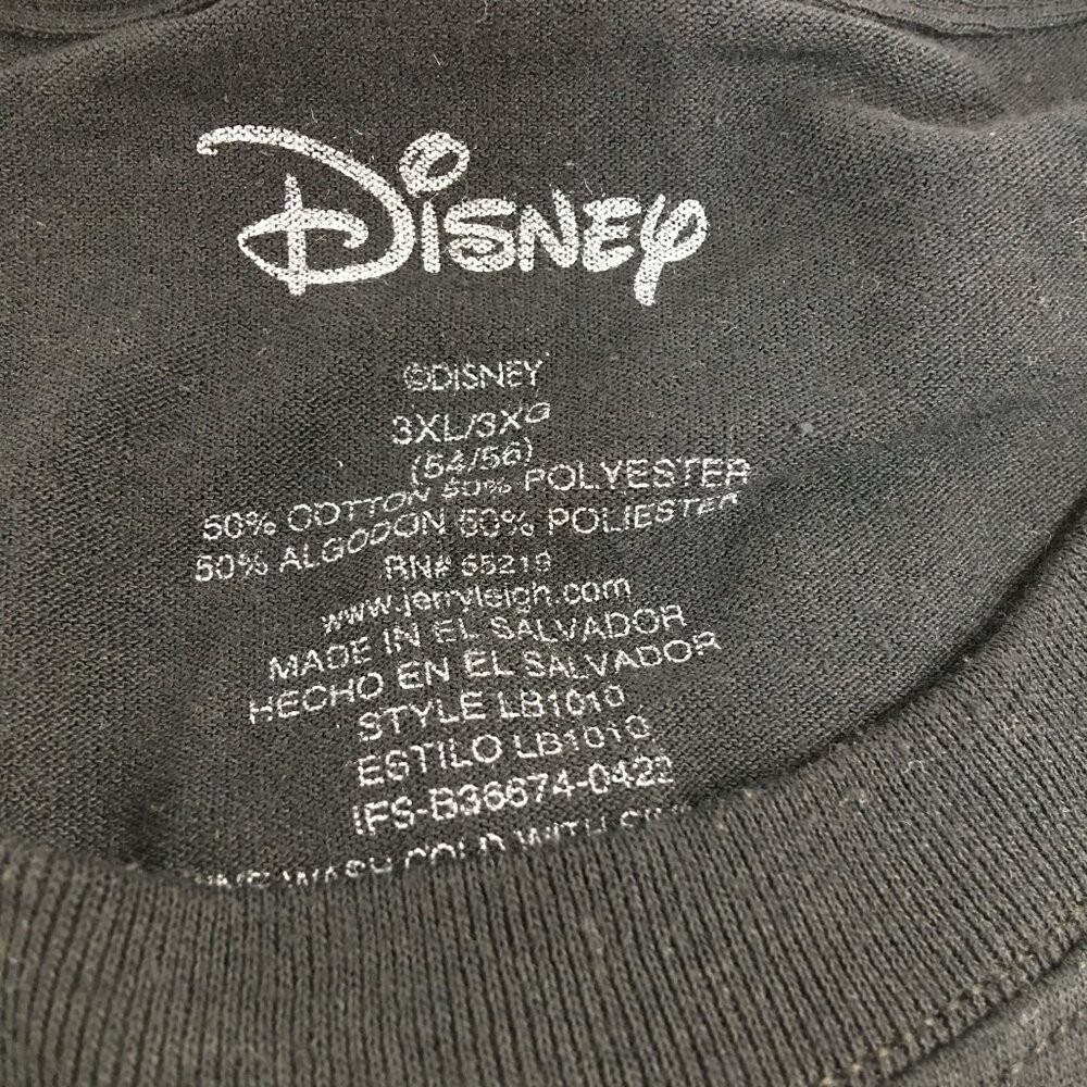 DISNEY MICKEY MOUSE SOLAR SYSTEM EARTH PLANETS T-SHIRT MENS 3XL - Picture 4 of 4